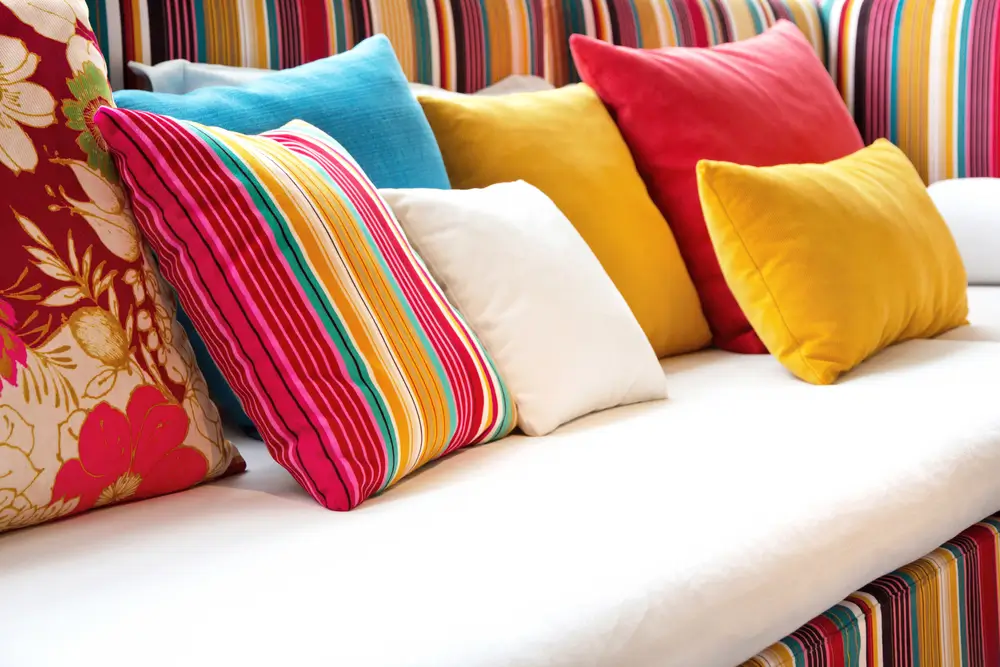 Immagine di cuscini colorati