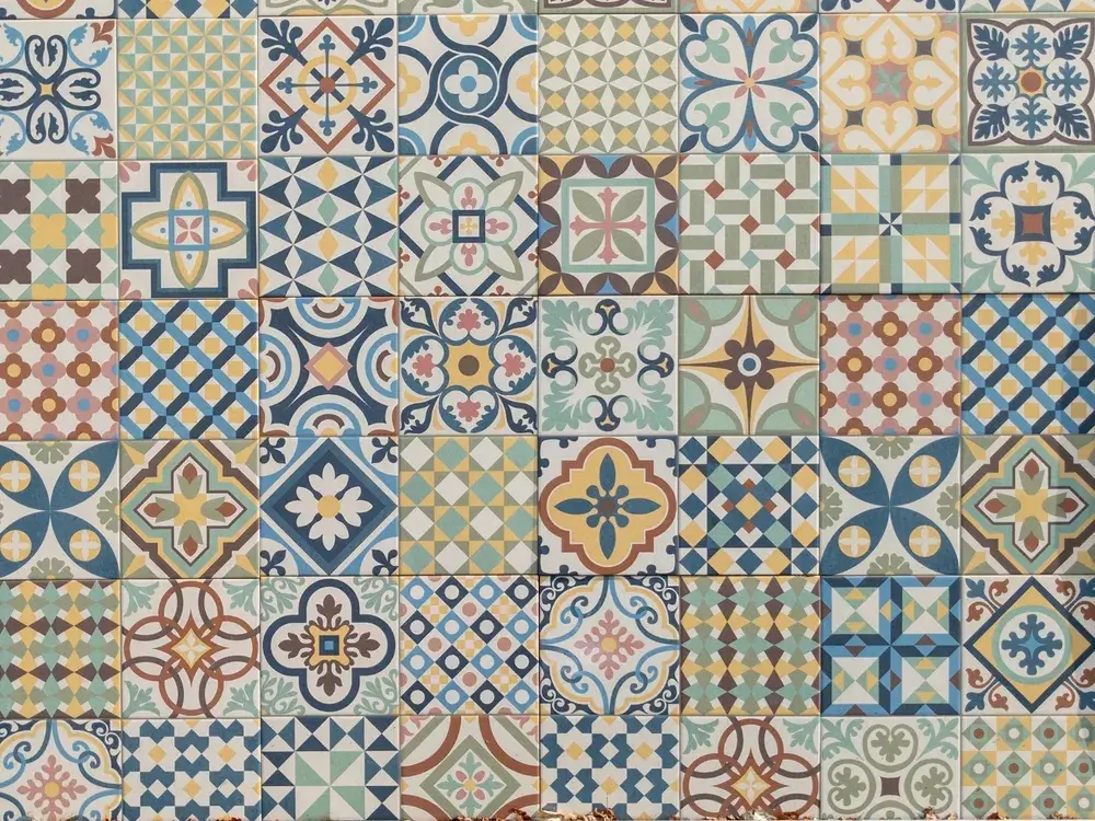 Immagine di maiolica cucina