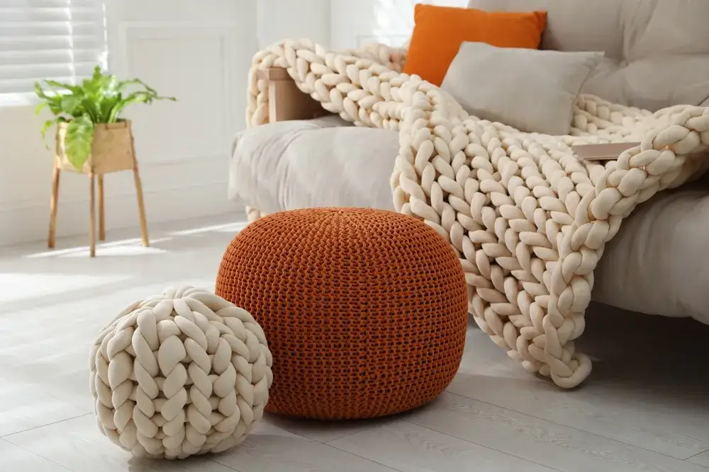 Immagine di pouf arredamento